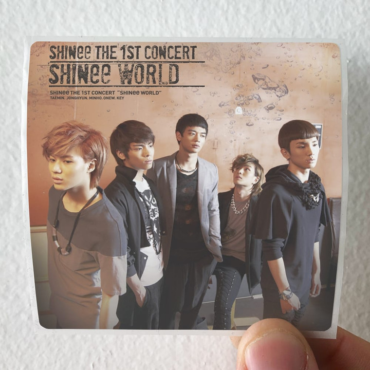 SHINee The Shinee World Album Cover Sticker