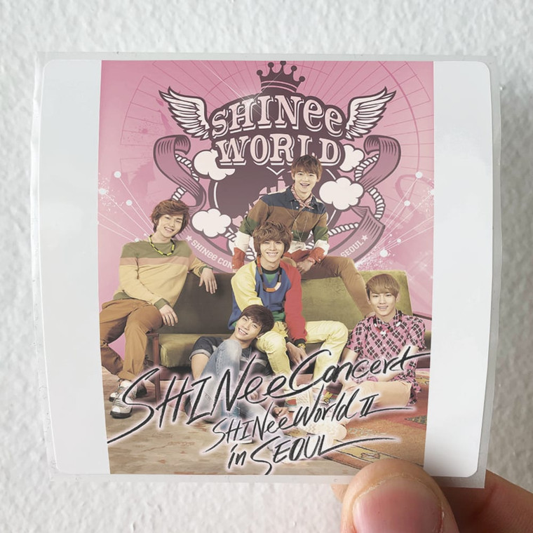 SHINee Shinee World In Seoul Album Cover Sticker
