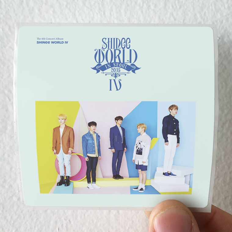 SHINee Shinee World Album Cover Sticker