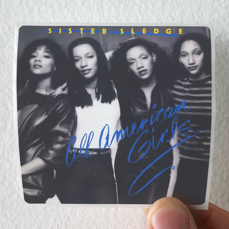 Sister Sledge All American Girls Album Cover Sticker