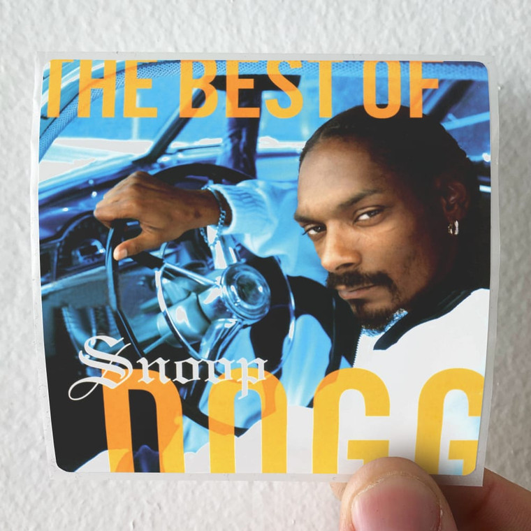Snoop Dogg The Best Of Snoop Dogg Album Cover Sticker