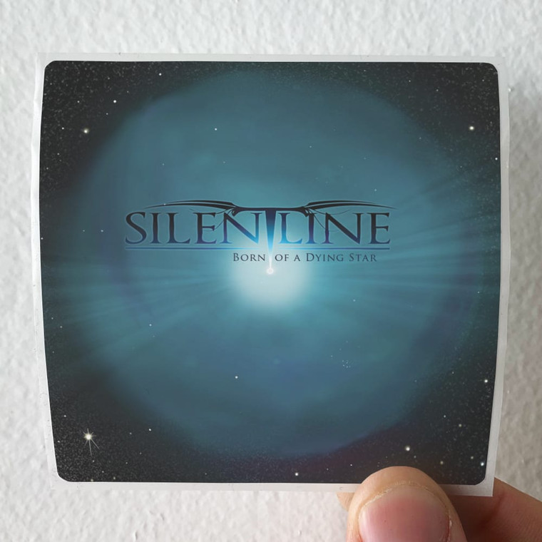 Silent Line Born Of A Dying Star Album Cover Sticker