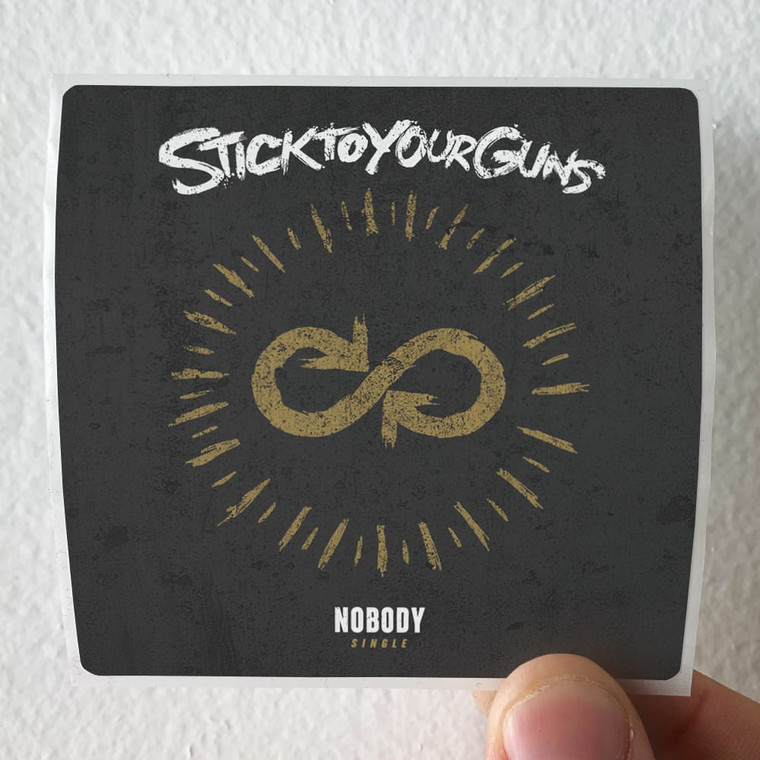 Stick to Your Guns Nobody Album Cover Sticker