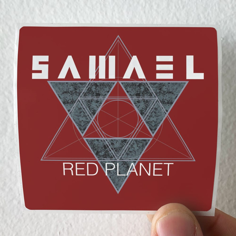 Samael Red Planet Album Cover Sticker