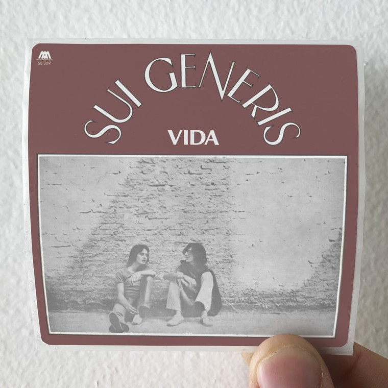 Sui Generis Vida Album Cover Sticker