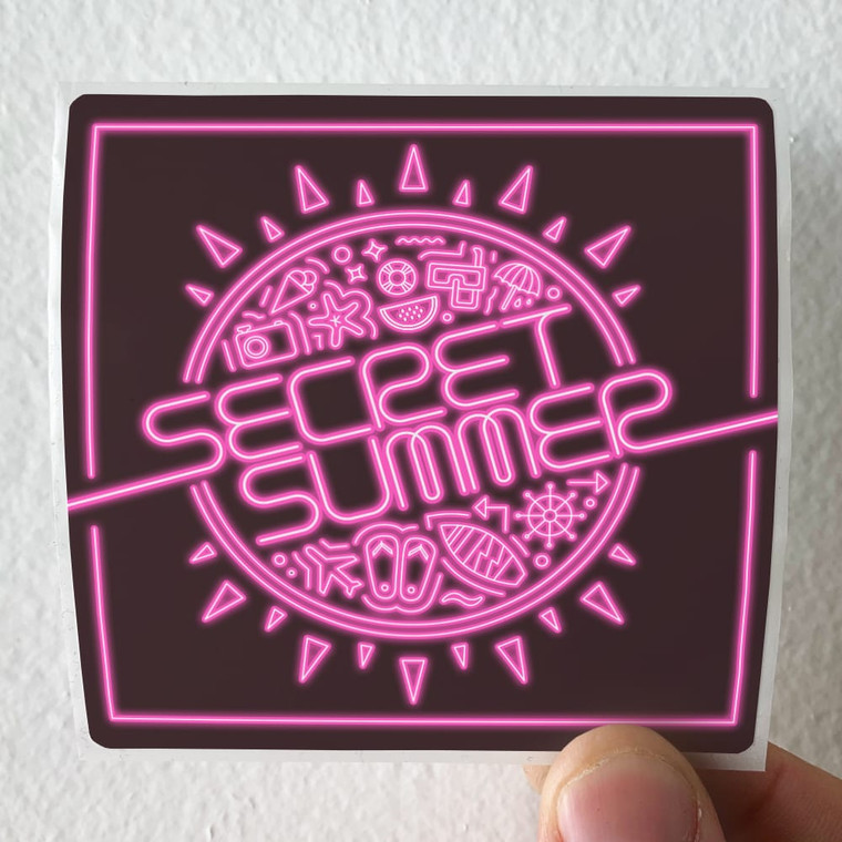 Secret Secret Summer Album Cover Sticker