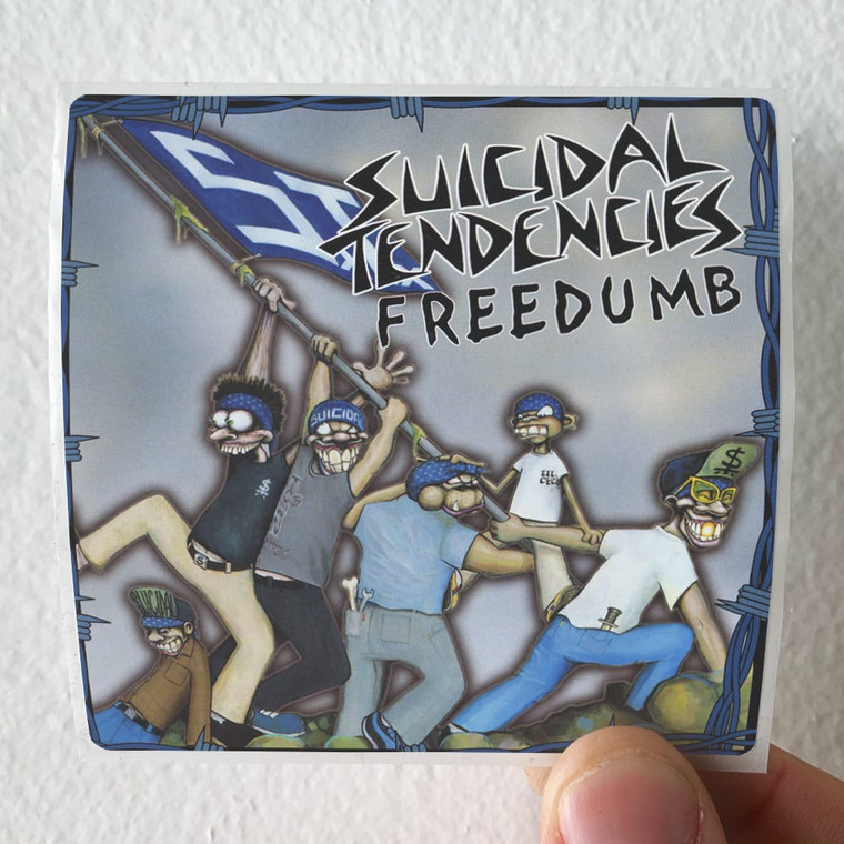 Suicidal Tendencies Freedumb Album Cover Sticker