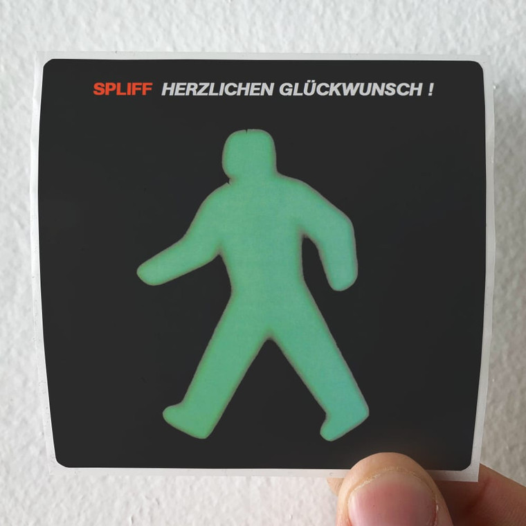 Spliff Herzlichen Glckwunsch Album Cover Sticker