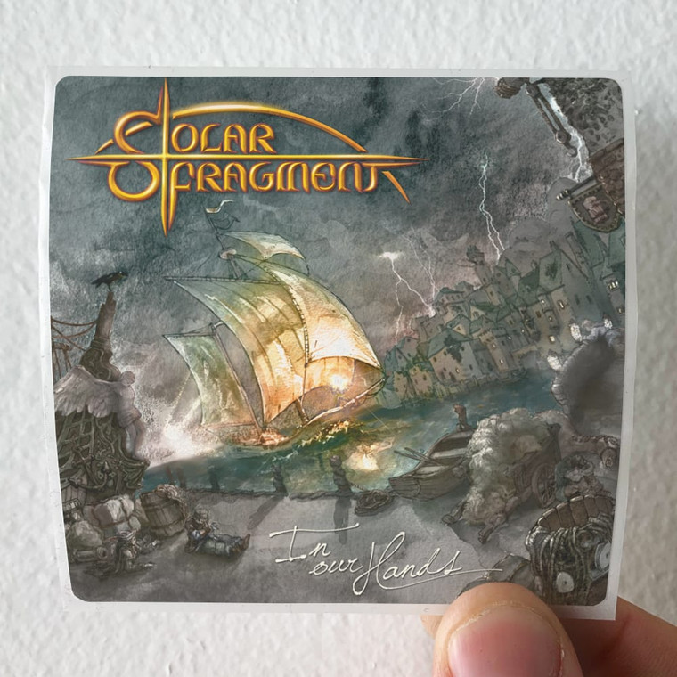 Solar Fragment In Our Hands Album Cover Sticker