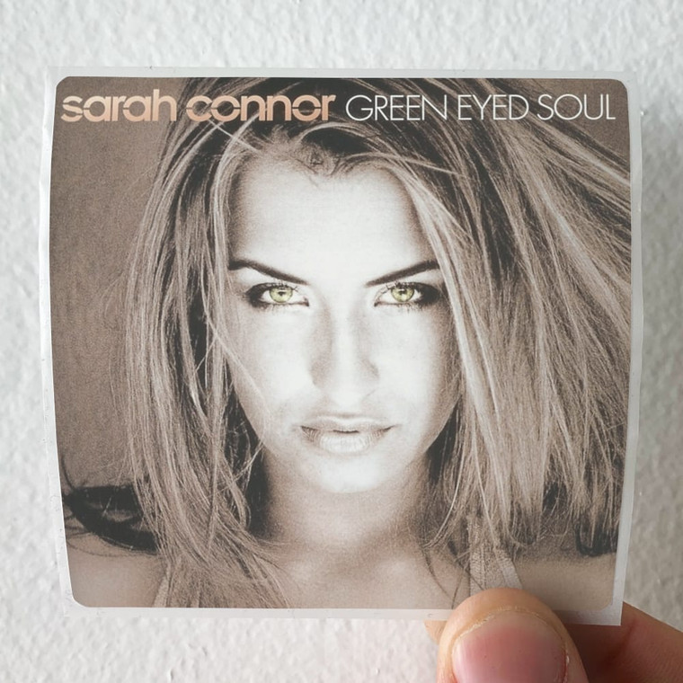 Sarah Connor Green Eyed Soul Album Cover Sticker