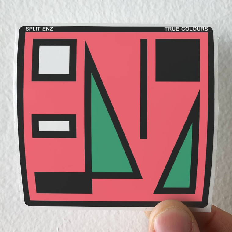 Split Enz True Colours Album Cover Sticker