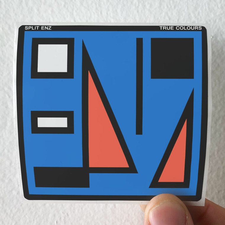 Split Enz True Colours 1 Album Cover Sticker