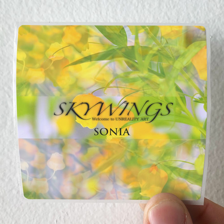 Skywings Sonia Album Cover Sticker
