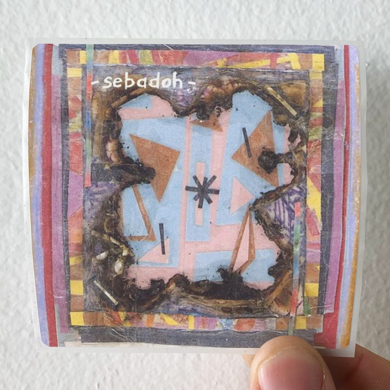 Sebadoh Bubble And Scrape Album Cover Sticker