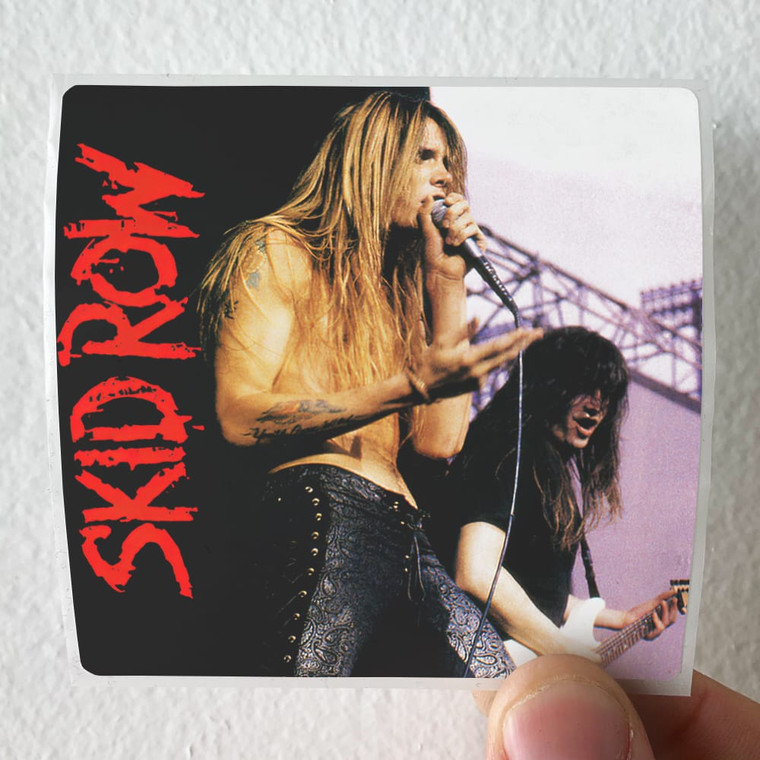 Skid Row Doin The Business Album Cover Sticker