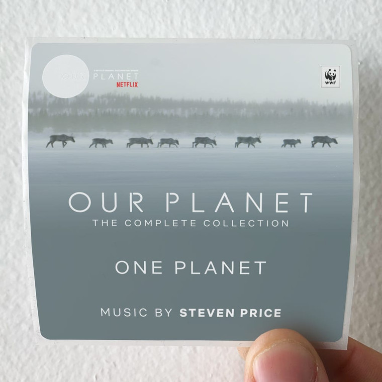 Steven Price One Planet Our Planet Episode 1 Album Cover Sticker