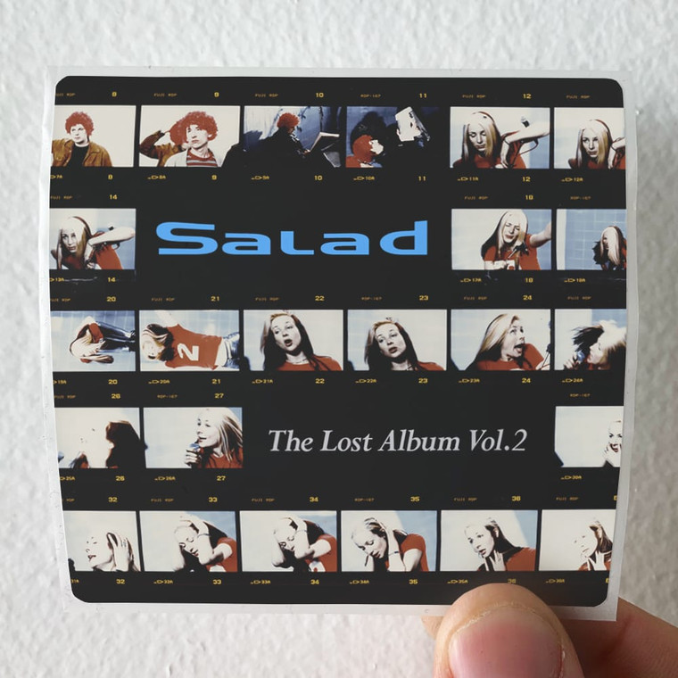 Salad The Lost Album Vol 2 Album Cover Sticker