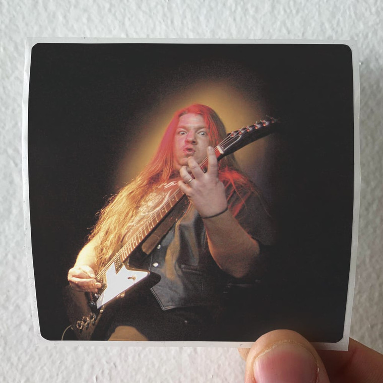 Superchrist Burn Again Album Cover Sticker