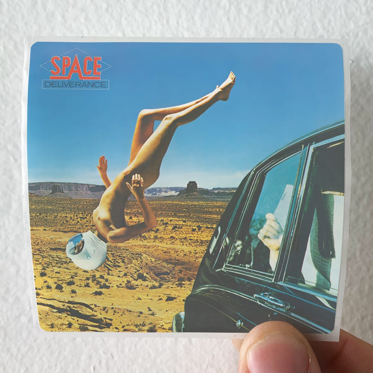 Space Deliverance Album Cover Sticker