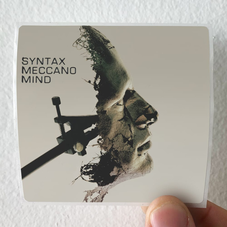Syntax Meccano Mind Album Cover Sticker