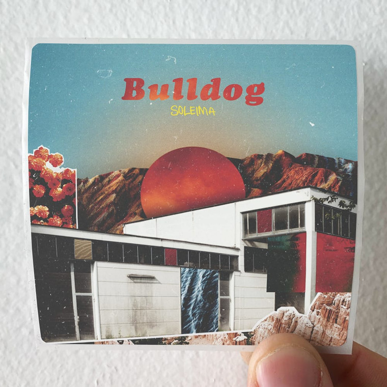 Soleima Bulldog Album Cover Sticker