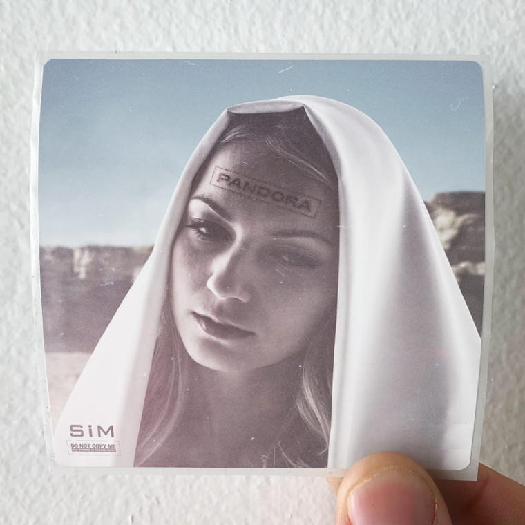 SiM Pandora Album Cover Sticker