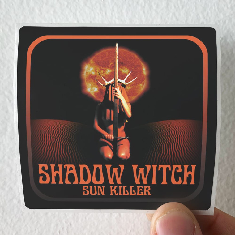 Shadow Witch Sun Killer Album Cover Sticker
