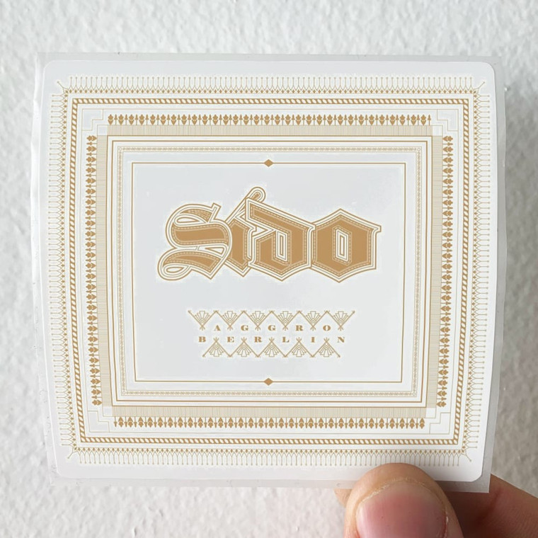 Sido Aggro Berlin Album Cover Sticker