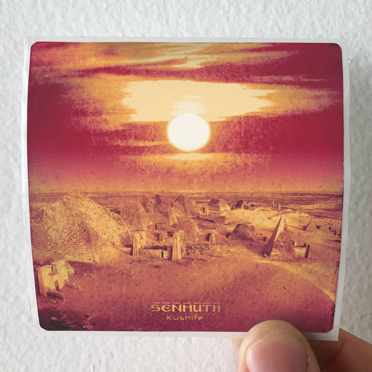 Senmuth Kushite Album Cover Sticker