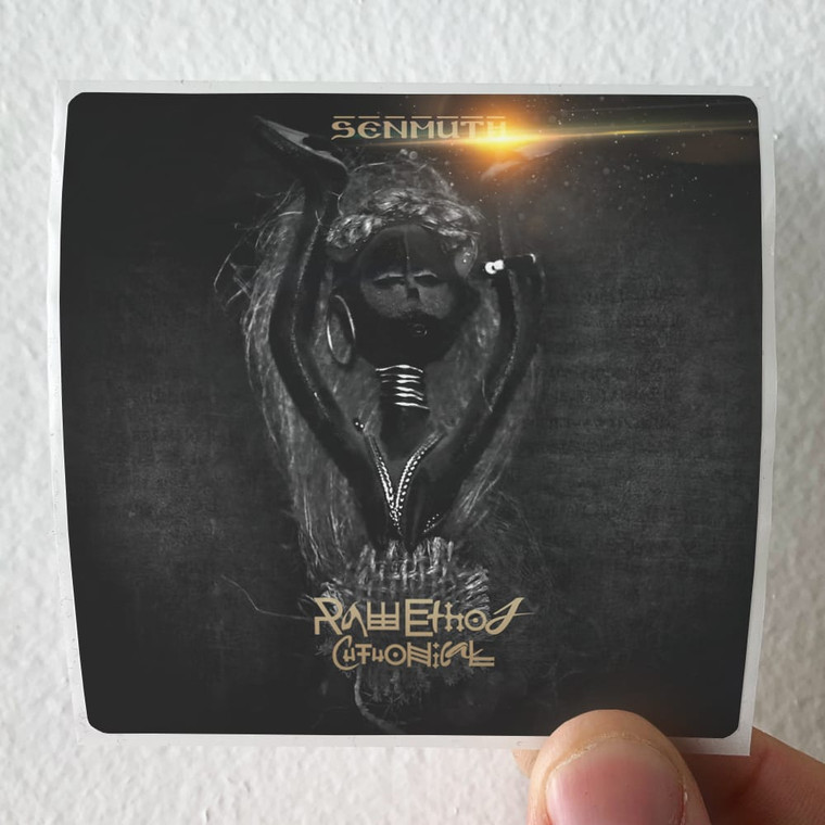 Senmuth Raw Ethos Hthonical Album Cover Sticker