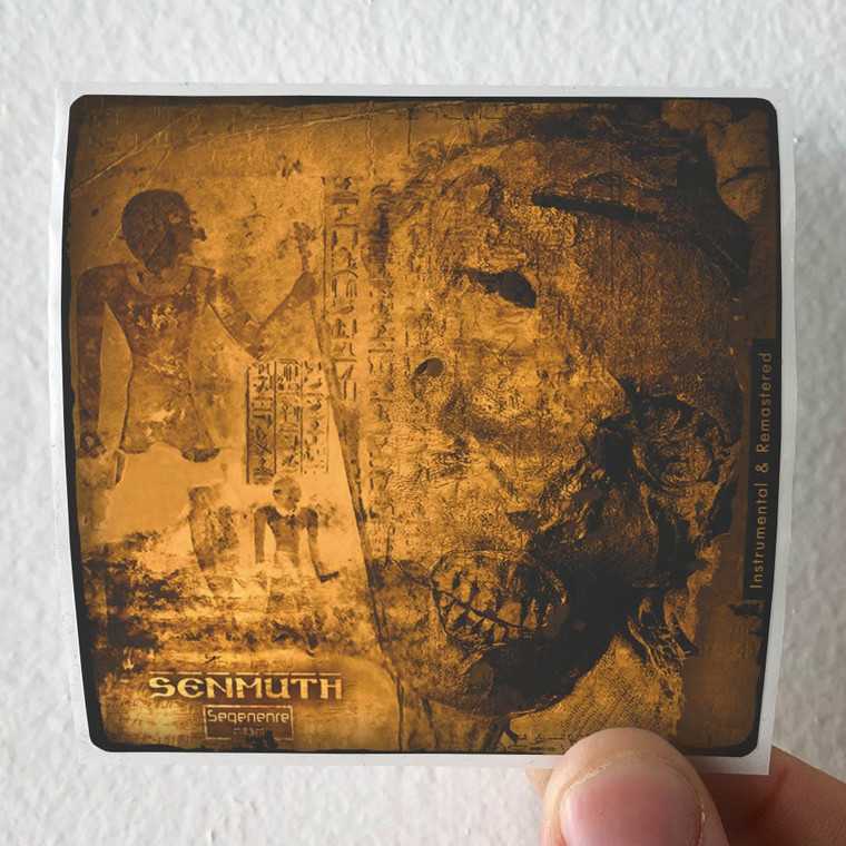 Senmuth Empty 7 Album Cover Sticker Senmuth Empty 7 Album Cover Sticker