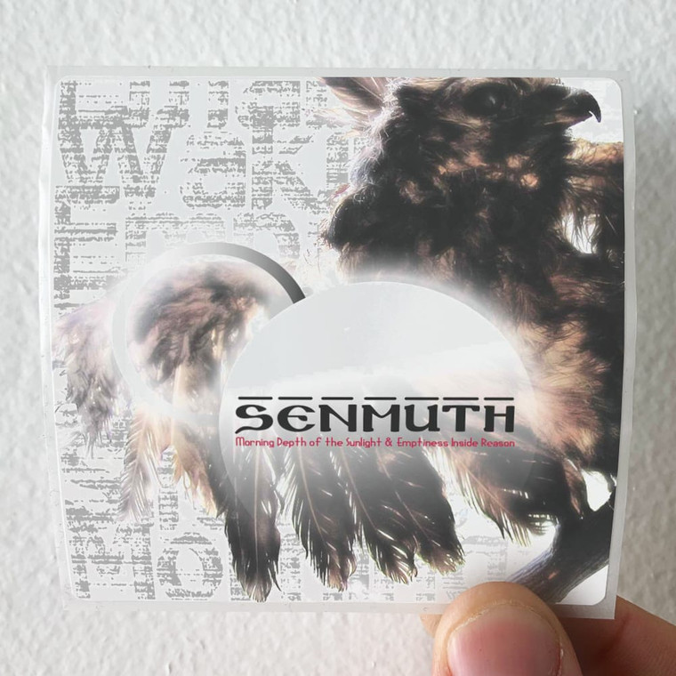 Senmuth Morning Depth Of The Sunlight Album Cover Sticker