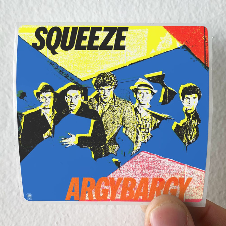 Squeeze Argybargy Album Cover Sticker