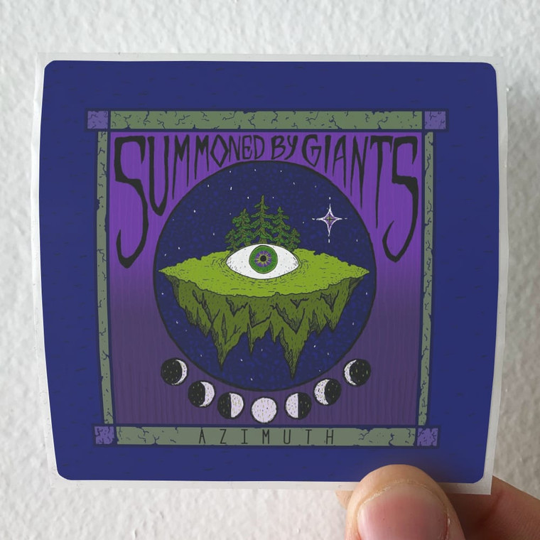 Summoned by Giants Azimuth Album Cover Sticker