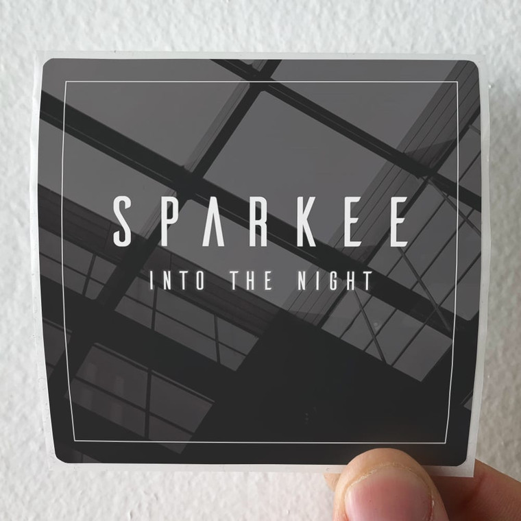 Sparkee Into The Night Album Cover Sticker