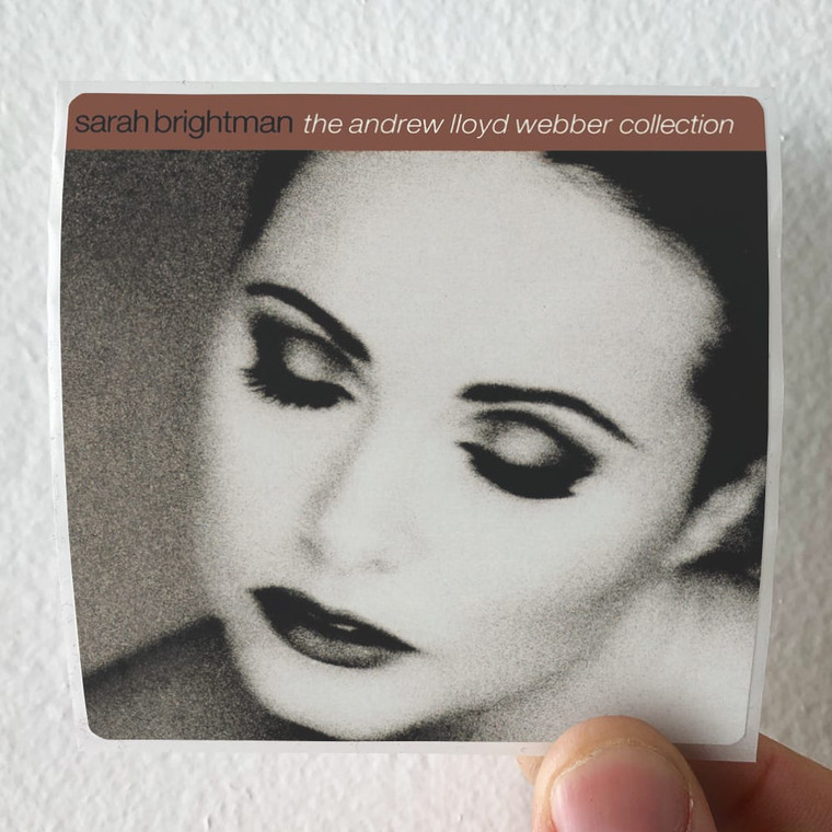 Sarah Brightman The Andrew Lloyd Webber Collection Album Cover Sticker
