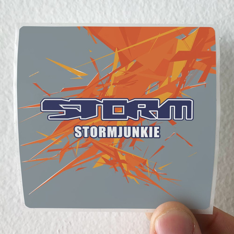 Storm Stormjunkie Album Cover Sticker
