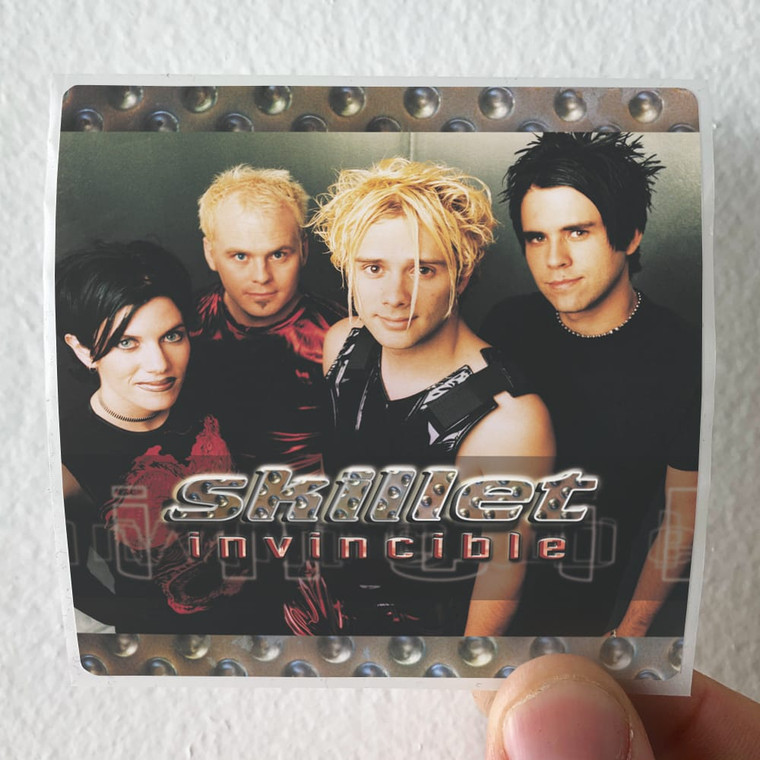 Skillet Invincible Album Cover Sticker
