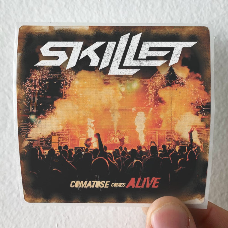 Skillet Comatose Comes Alive Album Cover Sticker