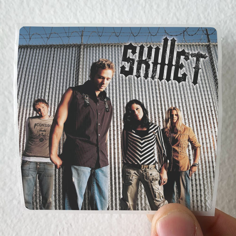 Skillet Savior Album Cover Sticker