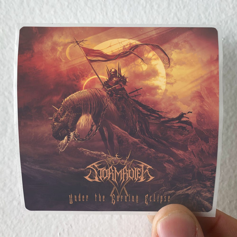 Stormruler Under The Burning Eclipse Album Cover Sticker