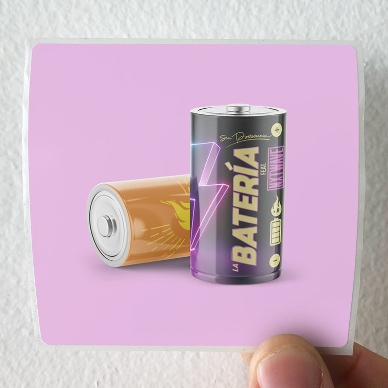 Su Presencia La Batera Album Cover Sticker