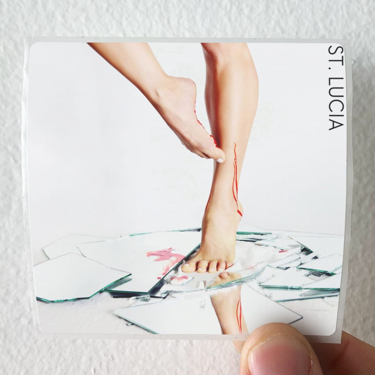 St Lucia Dancing On Glass Album Cover Sticker