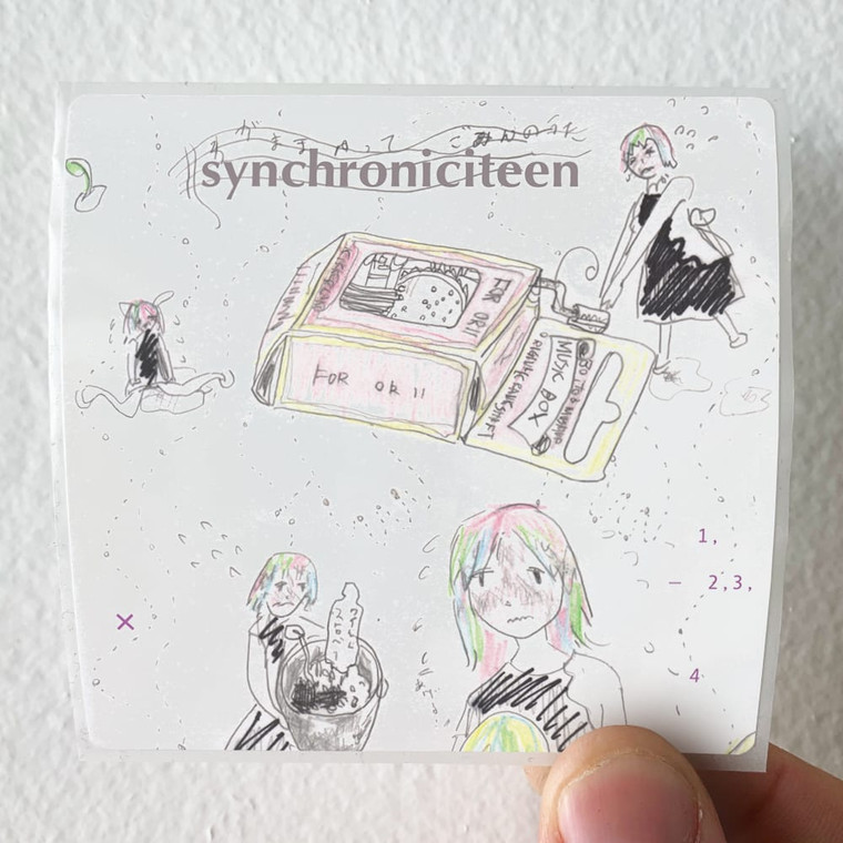 soutaiseiriron Empty 3 Album Cover Sticker