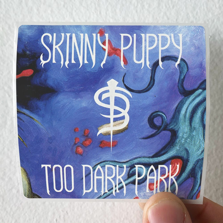 Skinny Puppy Too Dark Park Album Cover Sticker