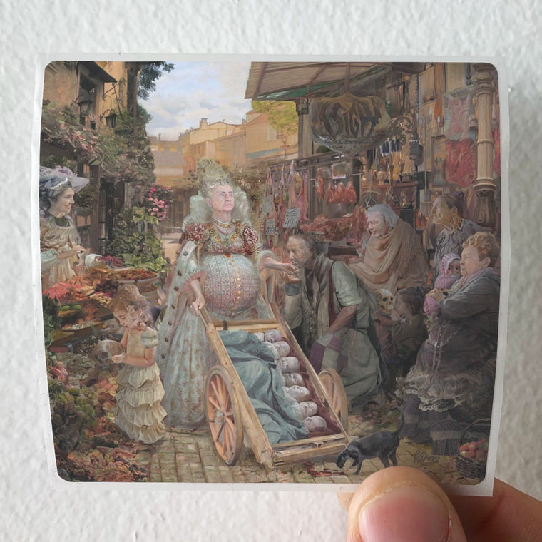 Sigh In Somniphobia Album Cover Sticker