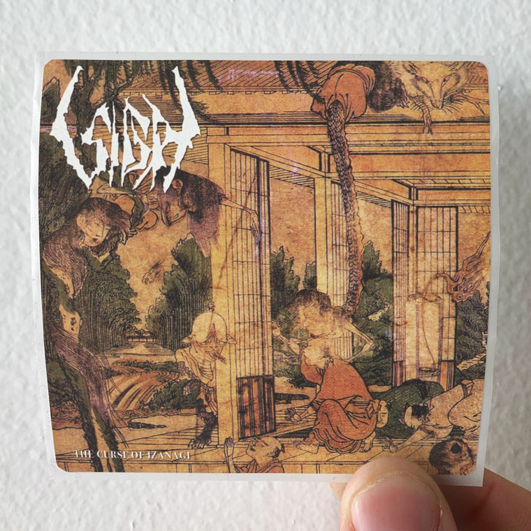Sigh The Curse Of Izanagi Album Cover Sticker
