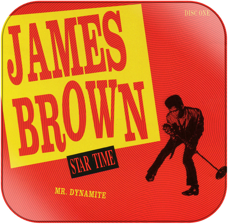 James Brown Star Time Album Cover Sticker