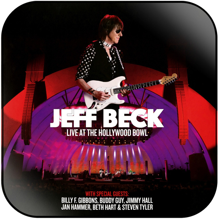 Jeff Beck Live Album Cover Sticker Album Cover Sticker