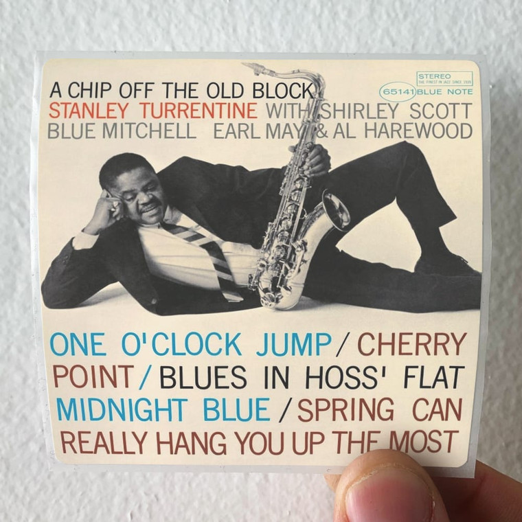 Stanley Turrentine A Chip Off The Old Block Album Cover Sticker